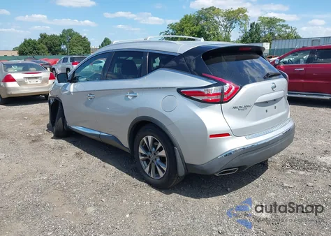 2015 Nissan Murano Sl z USA, uszkodzony, nr VIN 5N1AZ2MH1FN238646
